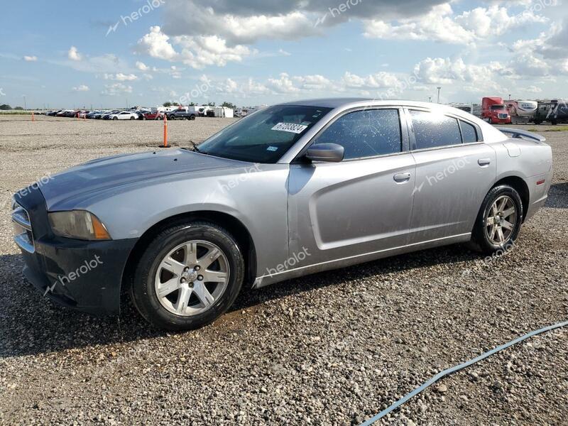 DODGE CHARGER SE 2014 silver  flexible fuel 2C3CDXBG5EH356603 photo #1