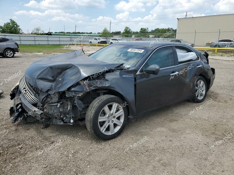 LEXUS ES 350 2007 charcoal sedan 4d gas JTHBJ46G672147616 photo #1