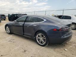 TESLA MODEL S 2014 gray hatchbac electric 5YJSA1H13EFP63602 photo #3