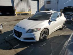 HONDA CR-Z 2014 white  hybrid engine JHMZF1D49ES001778 photo #2