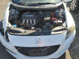 HONDA CR-Z 2014 white  hybrid engine JHMZF1D49ES001778 photo #4