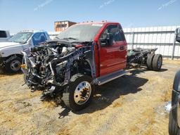 FORD F450 SUPER 2019 red  diesel 1FDUF4HT9KDA02035 photo #2