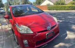 TOYOTA PRIUS 2010 burgundy hatchbac hybrid engine JTDKN3DU7A0096820 photo #2