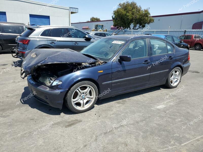 BMW 325 I 2005 blue sedan 4d gas WBAET37435NJ90875 photo #1