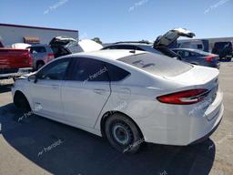 FORD FUSION SE 2017 white sedan 4d hybrid engine 3FA6P0LU3HR314019 photo #3