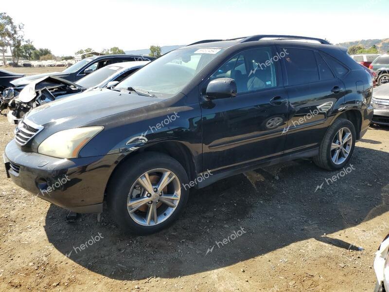 LEXUS RX 400 2006 black 4dr spor hybrid engine JTJHW31U962007298 photo #1