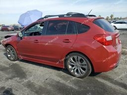 SUBARU IMPREZA SP 2014 red  gas JF1GPAU61E8266981 photo #3