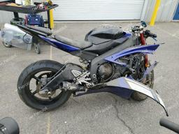 YAMAHA YZFR6 2008 blue  gas JYARJ16Y58A001184 photo #2