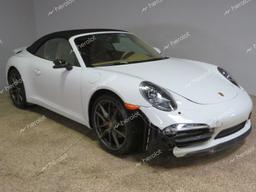 PORSCHE 911 CARRER 2015 white  gas WP0CA2A94FS141153 photo #2