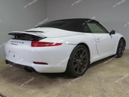 PORSCHE 911 CARRER 2015 white  gas WP0CA2A94FS141153 photo #4