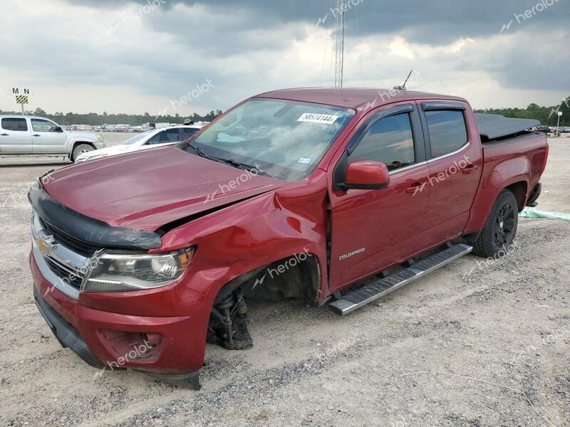 CHEVROLET COLORADO L 2018 red  gas 1GCGSCEA3J1176418 photo #1