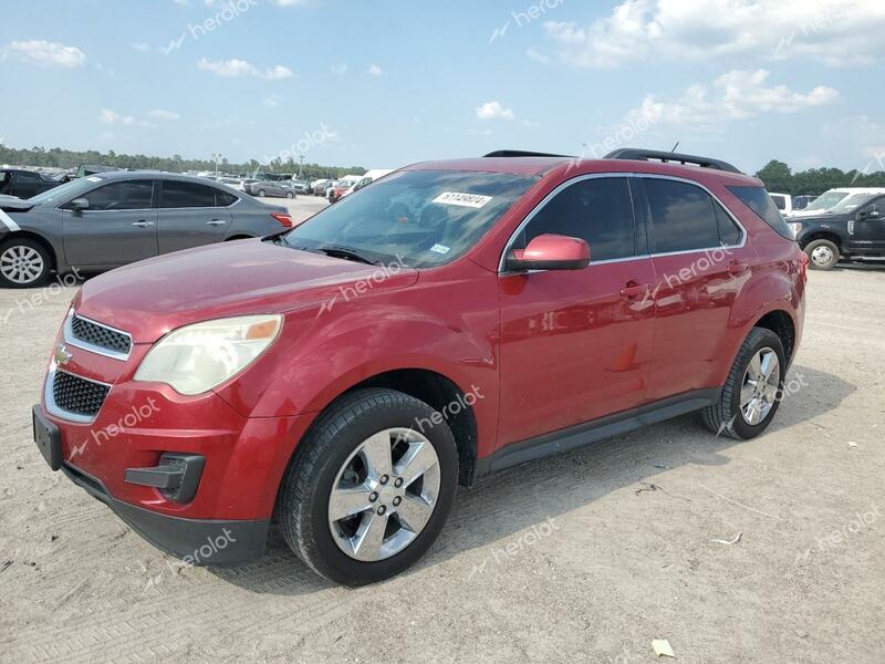 CHEVROLET EQUINOX LT 2013 red  gas 2GNALDEK1D6185287 photo #1