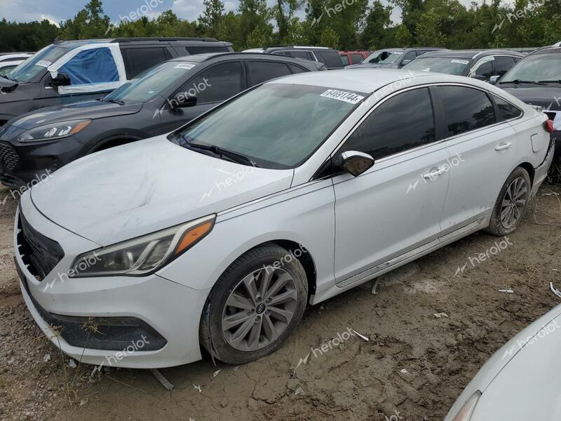 HYUNDAI SONATA SPO 2015 white sedan 4d gas 5NPE34AF2FH244915 photo #1