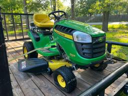 JOHN DEERE 105 2014 green   BOS69221424 photo #2