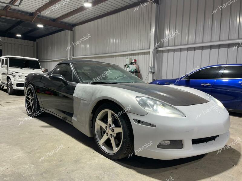 CHEVROLET CORVETTE 2006 black converti gas 1G1YY36U965114896 photo #1