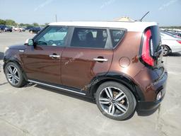 KIA SOUL + 2017 brown  gas KNDJP3A58H7472381 photo #3