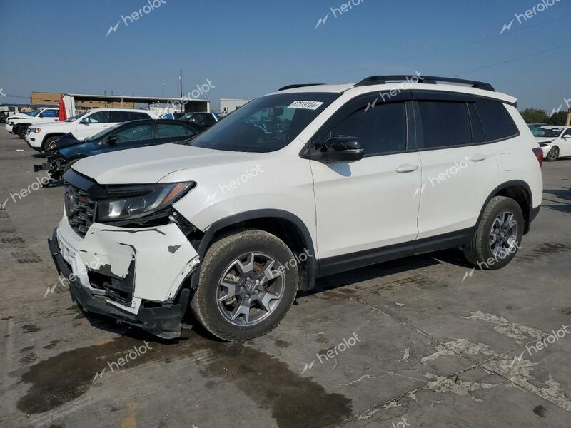 HONDA PASSPORT T 2022 white  gas 5FNYF8H65NB022139 photo #1