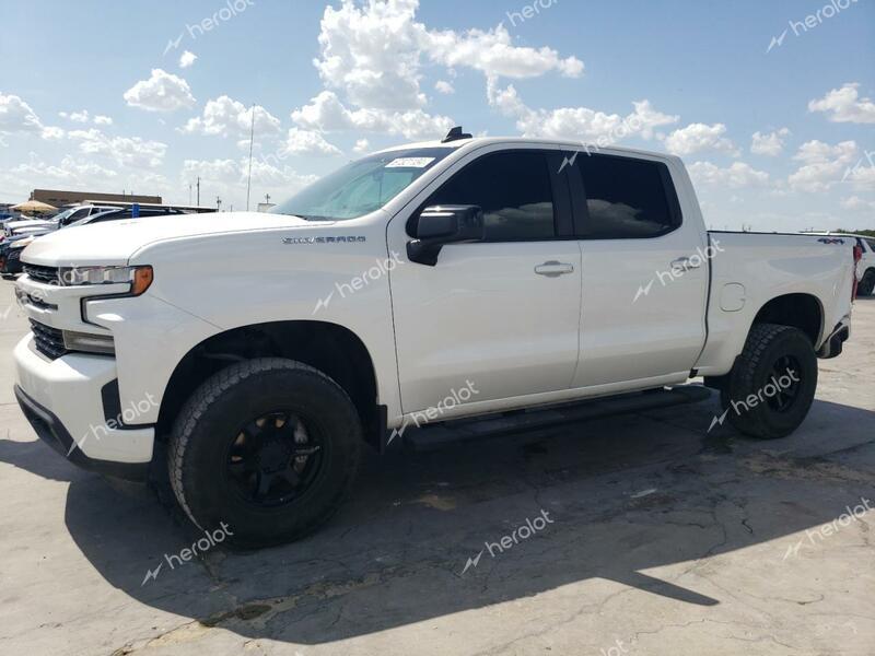 CHEVROLET SILVERADO 2020 white  gas 3GCUYEEL3LG317457 photo #1