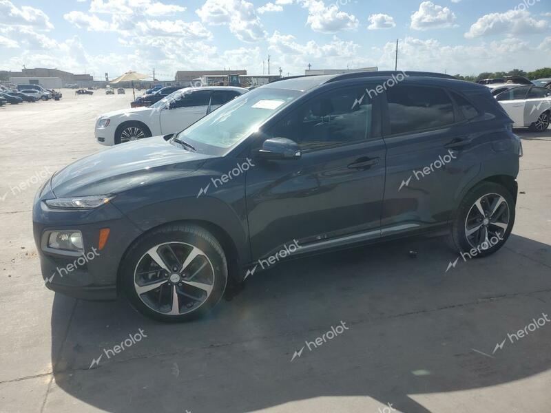 HYUNDAI KONA ULTIM 2018 gray  gas KM8K5CA59JU128278 photo #1