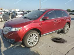 LINCOLN MKX 2013 red  gas 2LMDJ6JK3DBL32312 photo #2