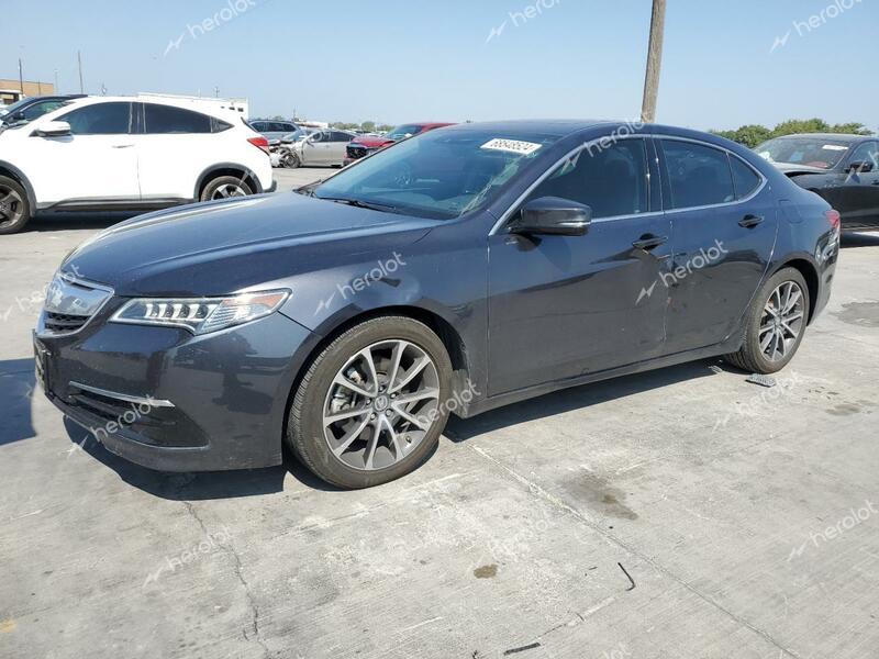 ACURA TLX TECH 2015 black  gas 19UUB2F53FA006082 photo #1