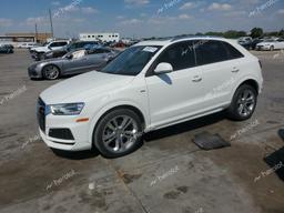 AUDI Q3 PREMIUM 2018 white  gas WA1BCCFS6JR031643 photo #2