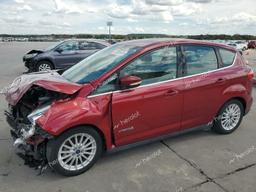 FORD C-MAX SEL 2015 red  hybrid engine 1FADP5BUXFL120038 photo #2