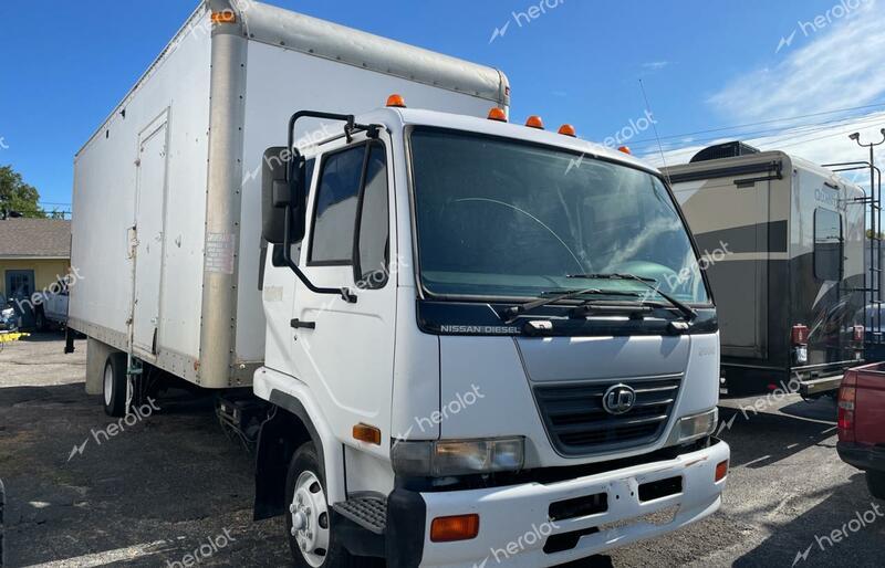 NISSAN DIESEL UD2000 2007 white tilt cab diesel JNAMB80H57AN60538 photo #1