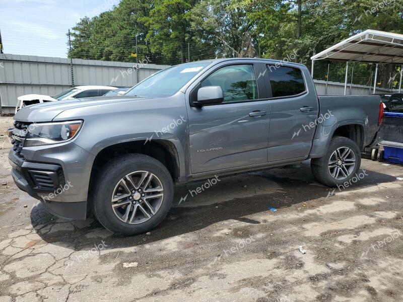 CHEVROLET COLORADO 2021 gray  gas 1GCGSBEN6M1188404 photo #1