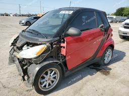 SMART FORTWO PAS 2009 red  gas WMEEK31X79K247760 photo #2