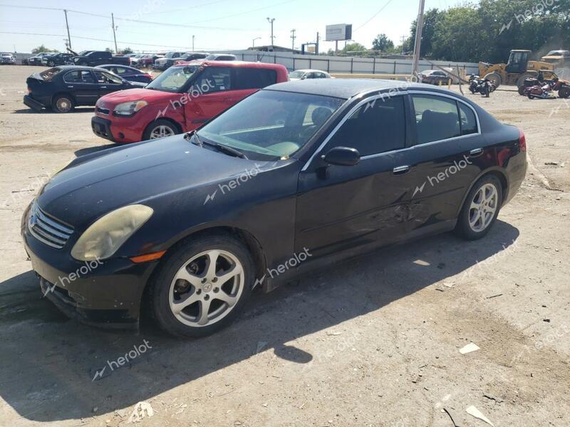 INFINITI G35 2004 black  gas JNKCV51E84M112144 photo #1