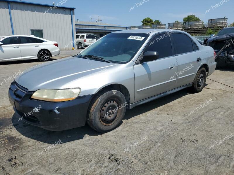 HONDA ACCORD 2002 silver  gas 1HGCF86662A002551 photo #1