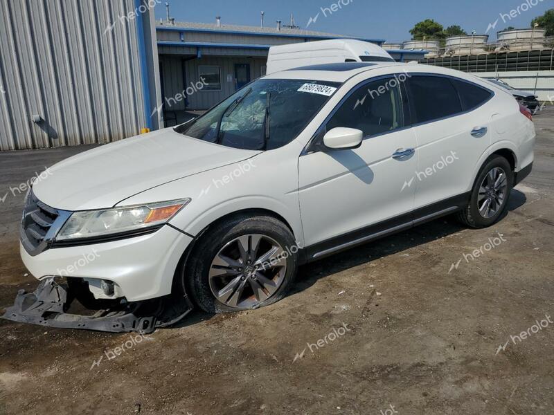 HONDA CROSSTOUR 2013 white  gas 5J6TF2H53DL005845 photo #1