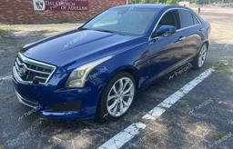 CADILLAC ATS PERFOR 2014 blue sedan 4d gas 1G6AC5S31E0142321 photo #3