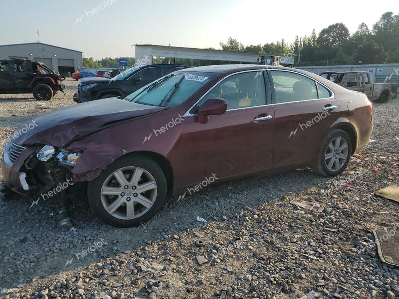 LEXUS ES 350 2007 burgundy  gas JTHBJ46G972117543 photo #1