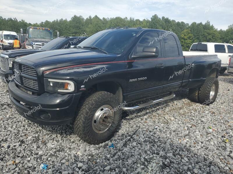 DODGE RAM 3500 S 2005 black crew pic diesel 3D7MS48C05G822520 photo #1