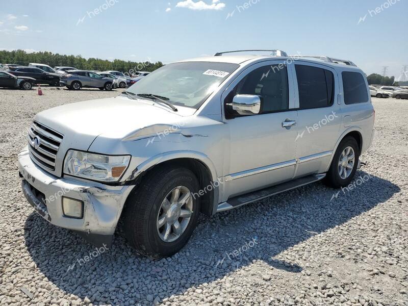 INFINITI QX56 2004 silver  gas 5N3AA08C14N800723 photo #1