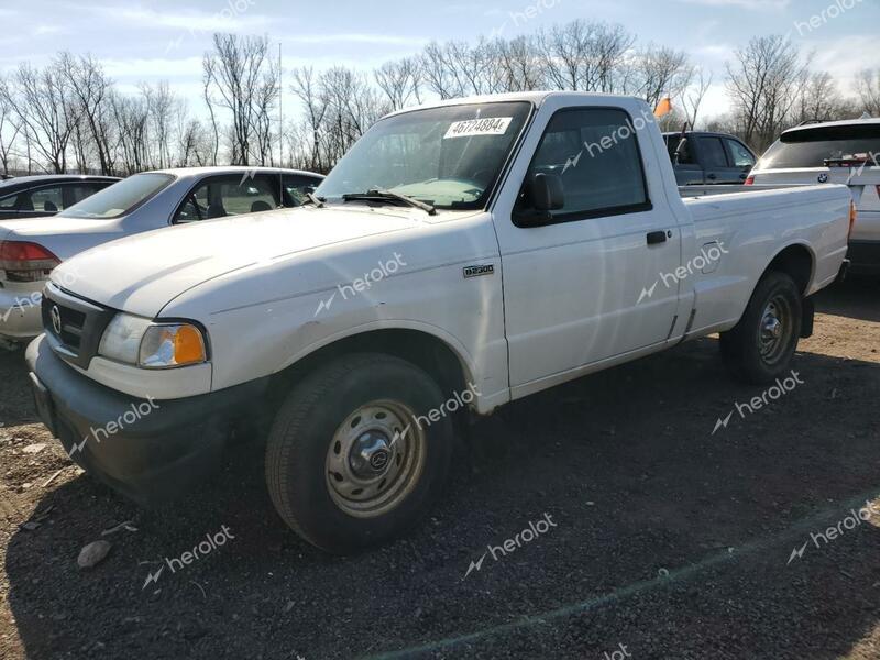 MAZDA B2300 2001 white  gas 4F4YR12D71TM22093 photo #1