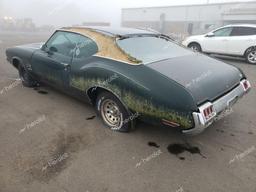 OLDSMOBILE CUTLASS 1972 green   3G87H2M149628 photo #3