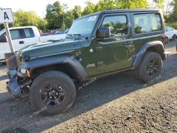 JEEP WRANGLER S 2021 green  gas 1C4GJXAG4MW659752 photo #2