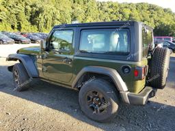 JEEP WRANGLER S 2021 green  gas 1C4GJXAG4MW659752 photo #3