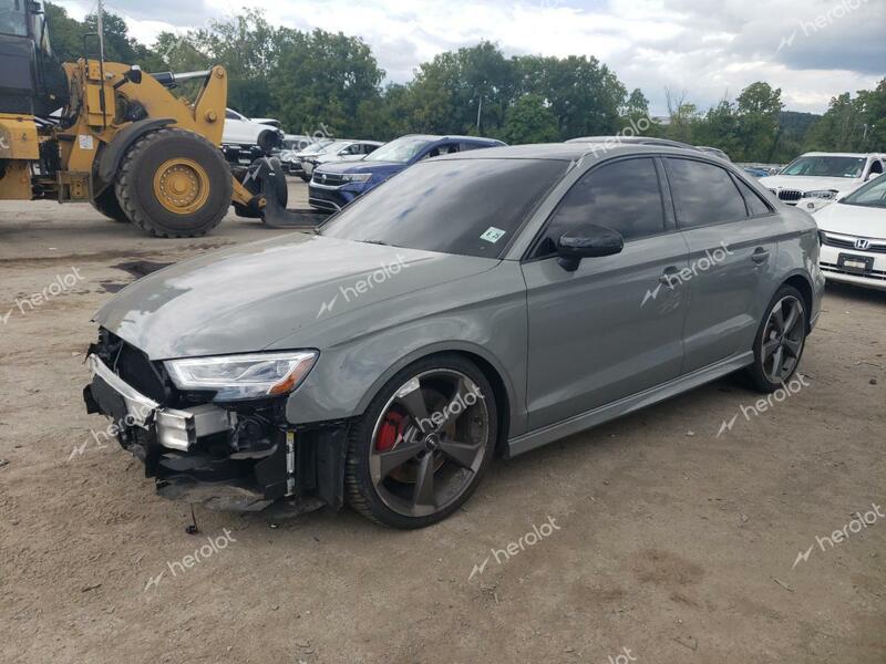 AUDI S3 PREMIUM 2020 gray  gas WAUE1GFF8LA073006 photo #1