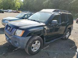 NISSAN XTERRA OFF 2007 black  gas 5N1AN08W07C514515 photo #2