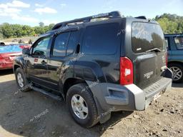 NISSAN XTERRA OFF 2007 black  gas 5N1AN08W07C514515 photo #3