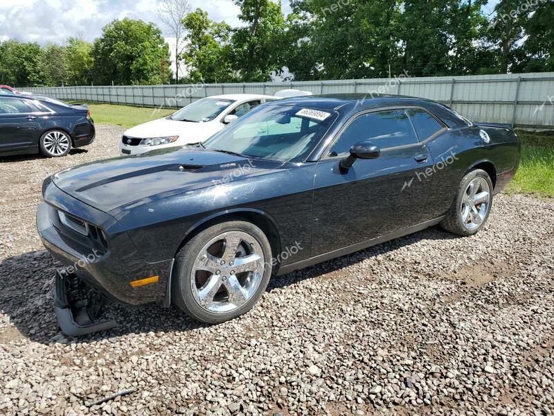 DODGE CHALLENGER 2013 black coupe gas 2C3CDYBT6DH530566 photo #1