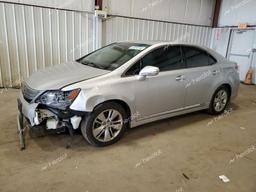 LEXUS HS 250H 2010 silver  hybrid engine JTHBB1BA3A2008435 photo #2