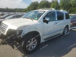 INFINITI QX56 2006 white  gas 5N3AA08C66N813146 photo #2