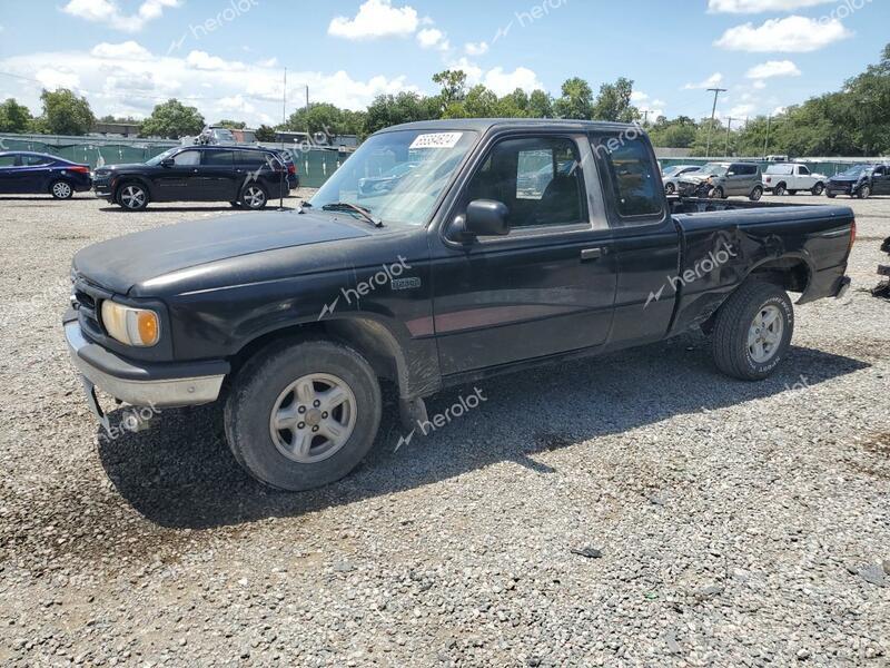 MAZDA B2300 CAB 1996 black  gas 4F4CR16A4TTM40693 photo #1