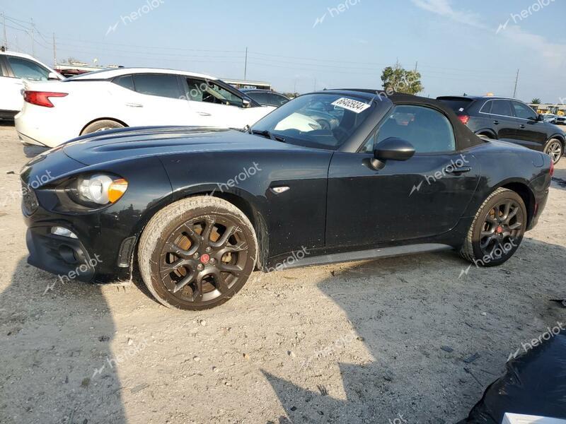 FIAT 124 SPIDER 2017 black  gas JC1NFAEK7H0124375 photo #1