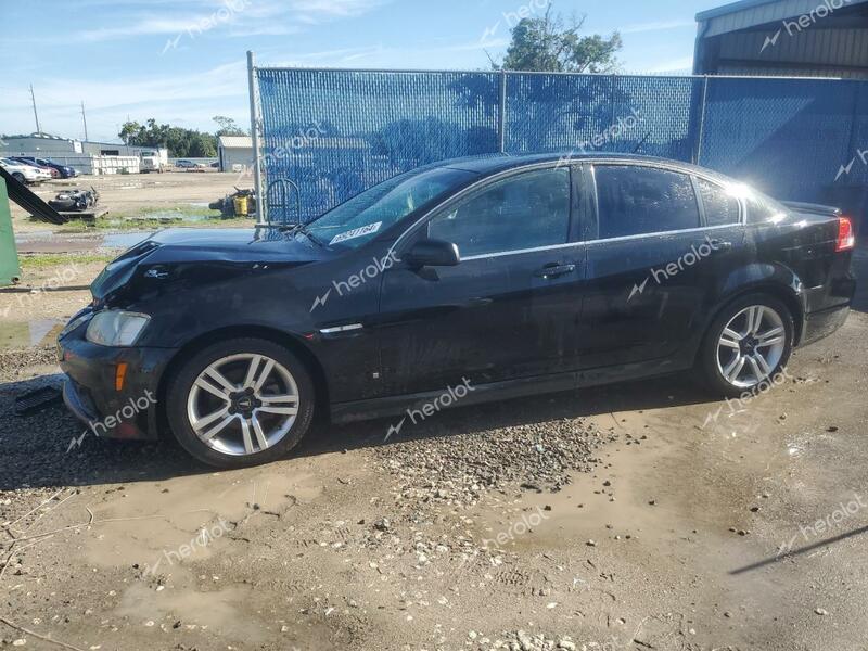 PONTIAC G8 2009 black  gas 6G2ER57769L218880 photo #1